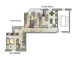 Trilocale in Vendita a Cagliari, 315'000&euro;, 90 m²