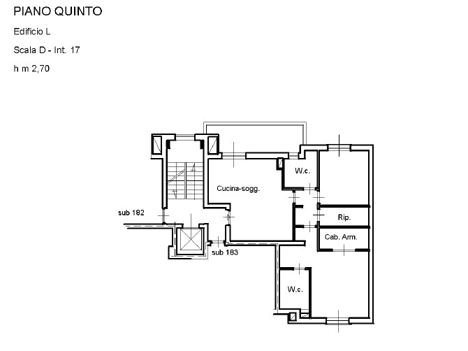 Quadrilocale in Vendita a Palermo, 295'000€, 98 m²