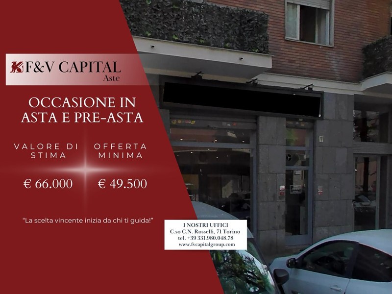 Negozio in Vendita a Torino, 49'500&euro;, 67 m²