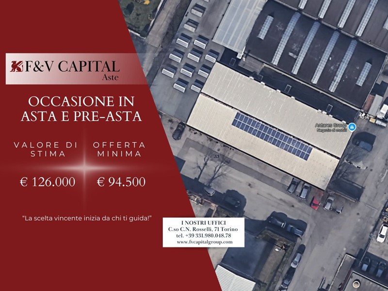 Negozio in Vendita a Torino, 94'500&euro;, 535 m²