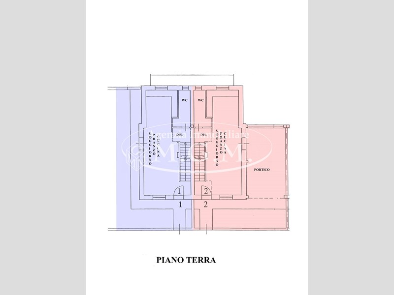 Villa bifamiliare in Vendita a Santa Maria a Monte, zona Melone, 300'000&euro;, 153 m², con Box