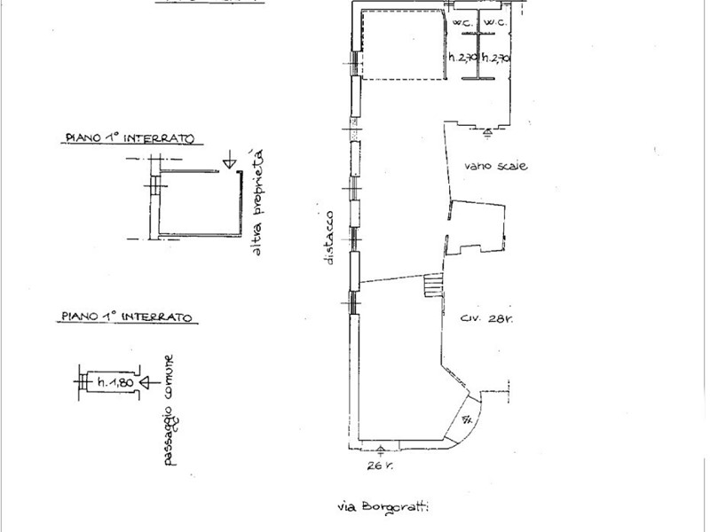 Immobile commerciale in Vendita a Genova, 102'443&euro;, 174 m²