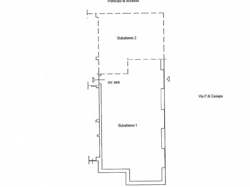 Immobile commerciale in Vendita a Serra Riccò, 71'853&euro;, 102 m²