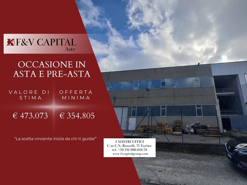 Negozio in Vendita a Rosta, 354'804&euro;, 1325 m²
