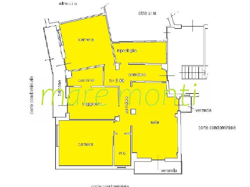 Appartamento in Vendita a Savona, 150'000€, 129 m²