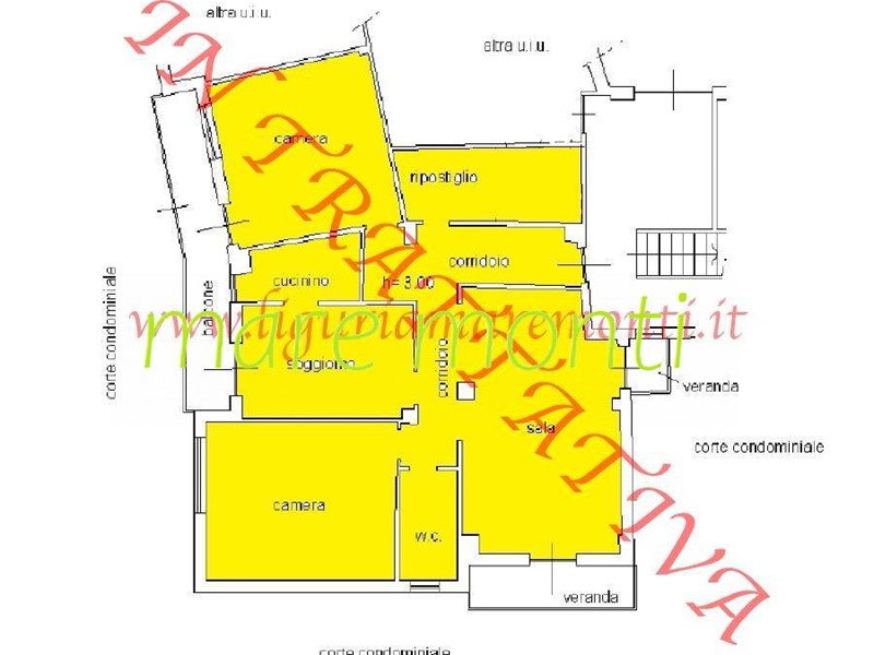 Appartamento in Vendita a Savona, 150'000&euro;, 129 m²