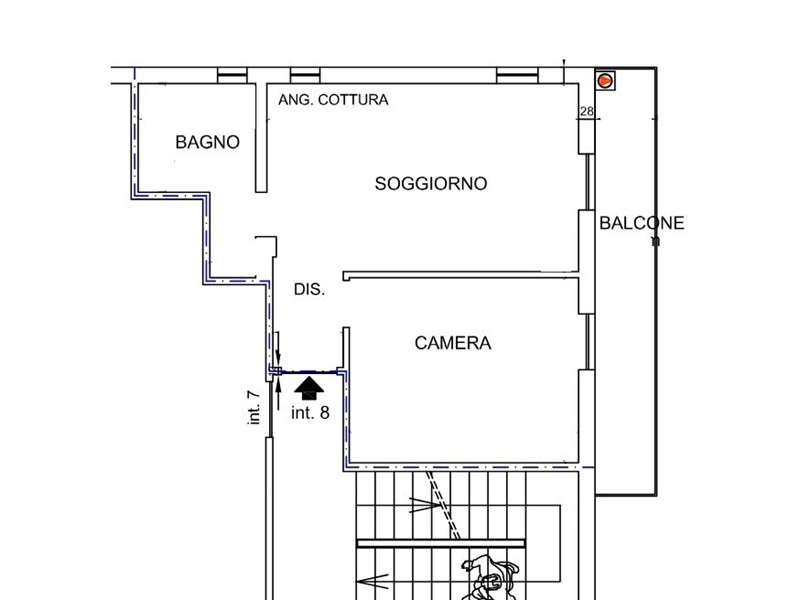 Trilocale in Vendita a Laigueglia, 160'538&euro;, 44 m²