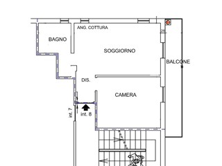 Trilocale in Vendita a Laigueglia, 160'538&euro;, 44 m²