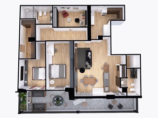 Trilocale in Vendita a Modena, 495'000&euro;, 140 m²