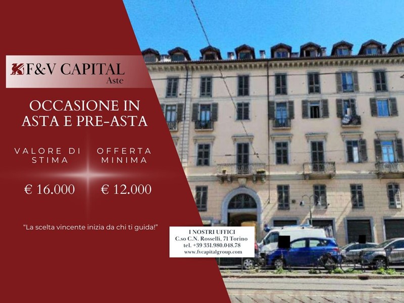 Bilocale in Vendita a Torino, 12'000&euro;, 32 m²