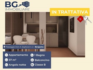 Monolocale in Vendita a Bergamo, 174'000&euro;, 37 m²