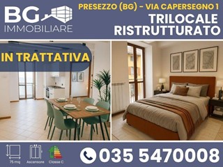 Bilocale in Vendita a Presezzo, 99'000&euro;, 75 m²