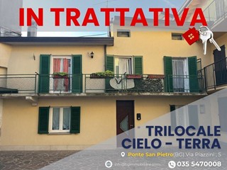 Trilocale in Vendita a Ponte San Pietro, 125'000&euro;, 100 m²
