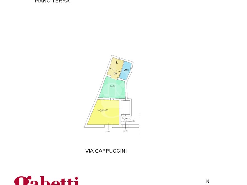Bilocale in Vendita a Palermo, 117'000&euro;, 64 m², arredato
