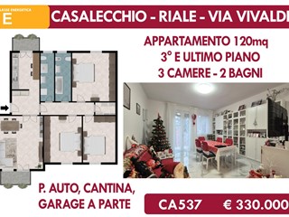 Quadrilocale in Vendita a Casalecchio di Reno, 330'000&euro;, 120 m²