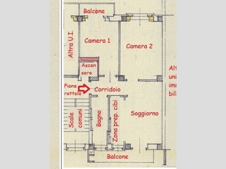 Quadrilocale in Vendita a Torino, 66'000&euro;, 66 m²