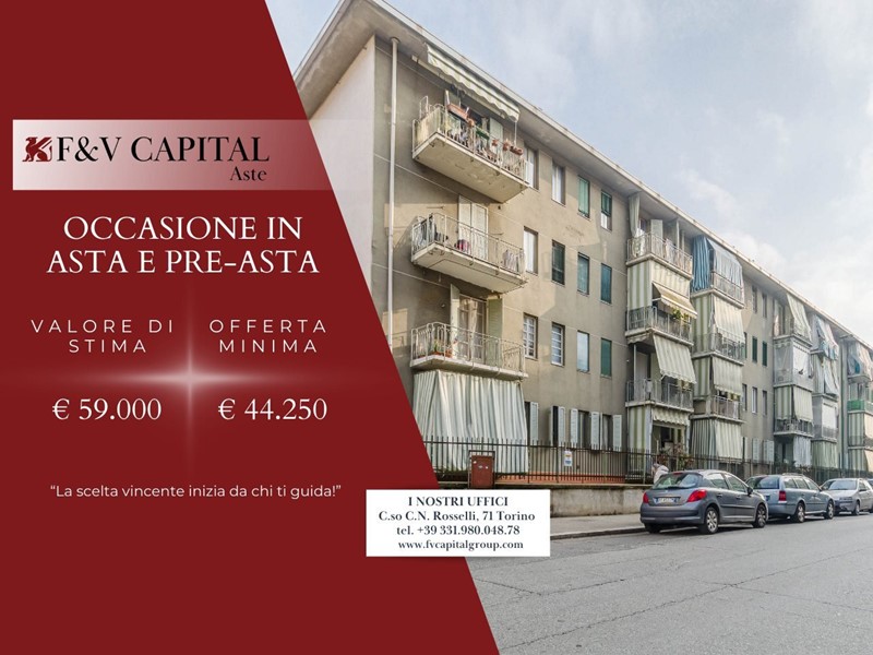Quadrilocale in Vendita a Torino, 44'250&euro;, 70 m²