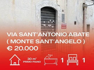 Monolocale in Vendita a Monte Sant'Angelo, 20'000&euro;, 30 m²