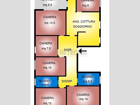 Stanza in Affitto a Vicenza, 400&euro;, 140 m², arredato, con Box