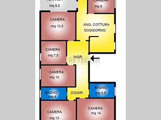 Stanza in Affitto a Vicenza, 400&euro;, 140 m², arredato, con Box