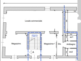 Immobile commerciale in Vendita a Trino, 13'238&euro;, 102 m²