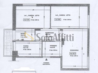 Trilocale in Affitto a Napoli, zona Fuorigrotta, 800&euro;, 76 m²