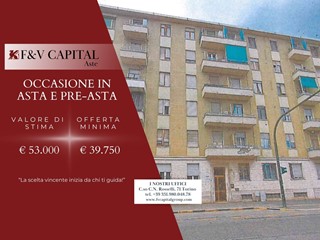 Bilocale in Vendita a Torino, 39'750&euro;, 52 m²