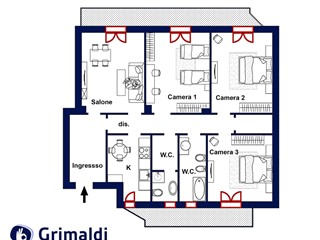Quadrilocale in Vendita a Napoli, 430'000&euro;, 130 m²