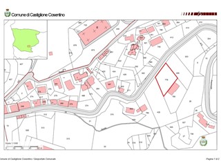 Terreno edificabile in Vendita a Castiglione Cosentino, 45'000&euro;, 1345 m²