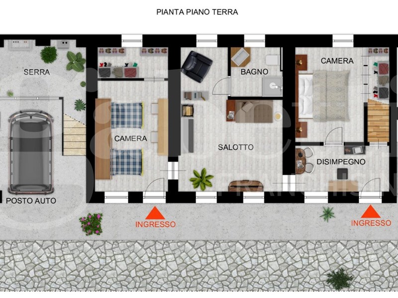 Casa Indipendente in Vendita a Buriasco, 219'000&euro;, 180 m²