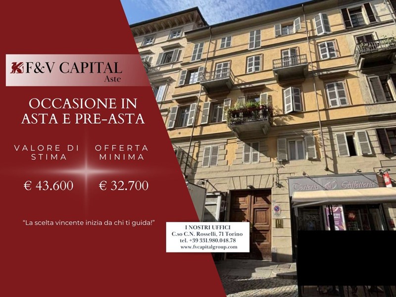 Bilocale in Vendita a Torino, 32'700&euro;, 33 m²