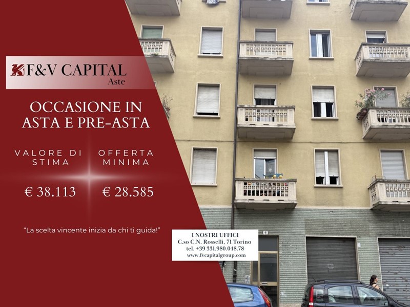 Bilocale in Vendita a Torino, 28'584&euro;, 46 m²