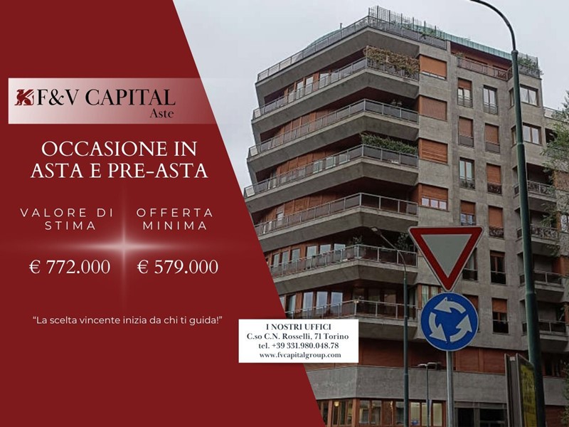 Appartamento in Vendita a Torino, 579'000&euro;, 281 m²