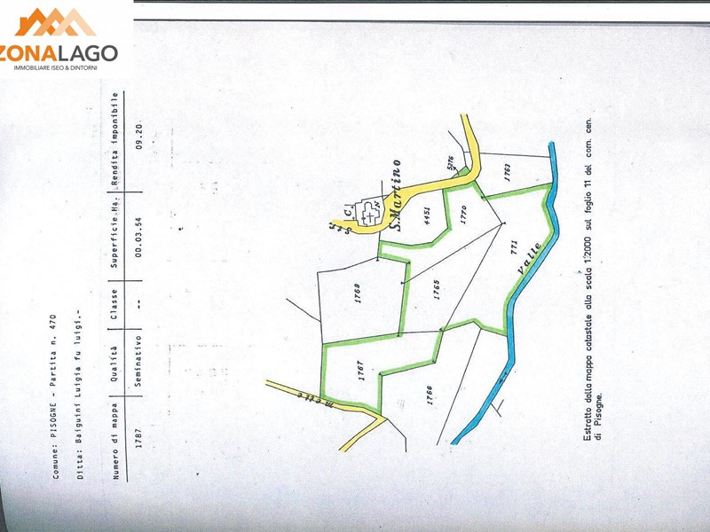Attività commerciale in Vendita a Pisogne, 28'000&euro;, 15000 m²