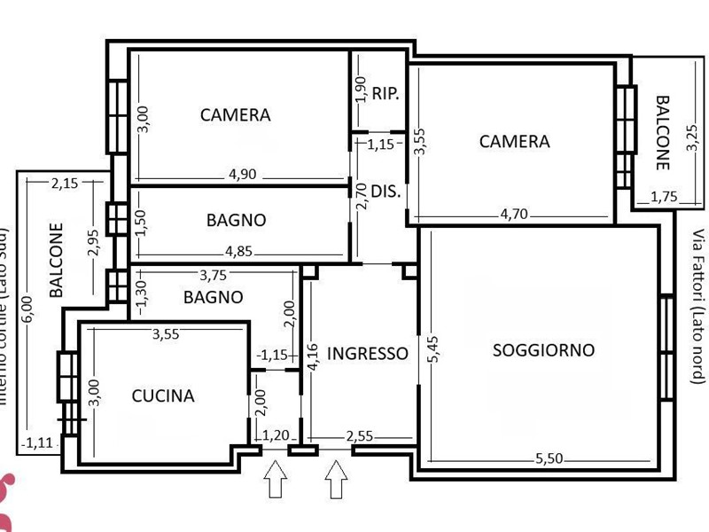 Quadrilocale in Vendita a Torino, 265'000&euro;, 125 m², con Box