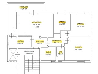 Appartamento in Vendita a Lucca, zona Sant'Anna, 185'000&euro;, 110 m², con Box