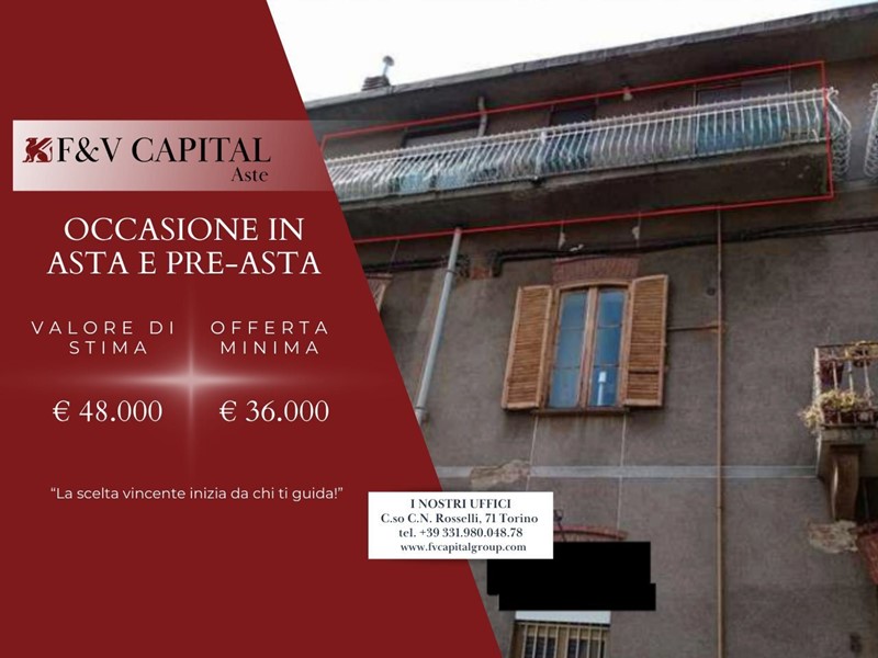 Bilocale in Vendita a Torino, 36'000&euro;, 60 m²