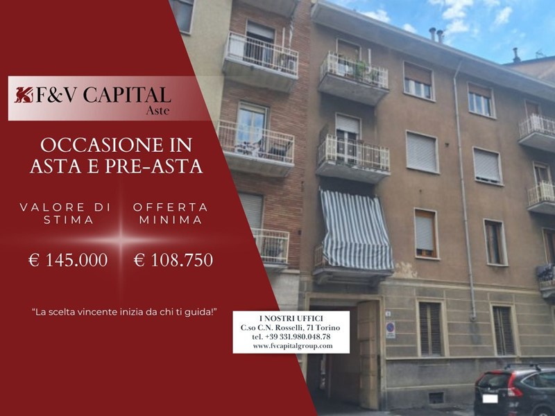 Trilocale in Vendita a Torino, 108'750&euro;, 104 m²