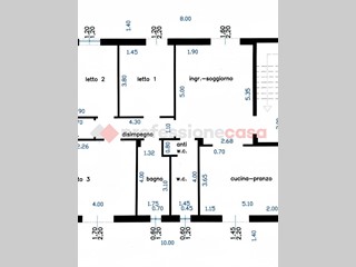 Quadrilocale in Vendita a Pulsano, 138'000&euro;, 97 m²