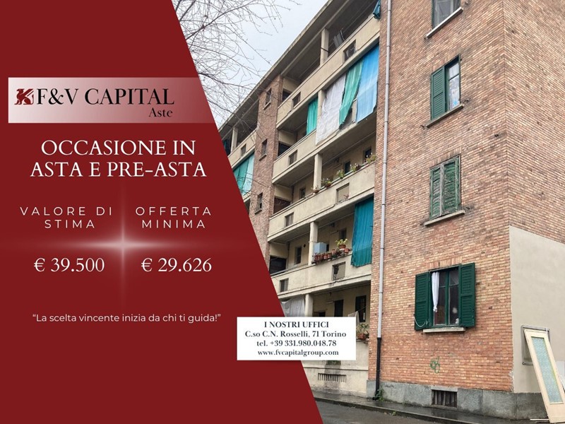 Bilocale in Vendita a Torino, 29'625&euro;, 60 m²