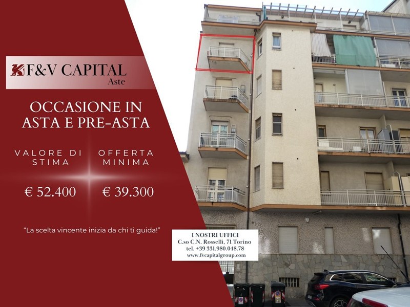 Bilocale in Vendita a Torino, 39'300&euro;, 60 m²