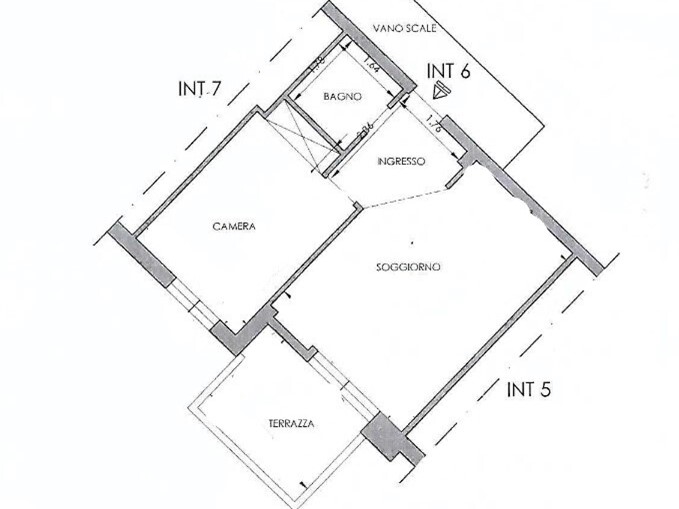 Trilocale in Vendita a Rapallo, 123'717&euro;, 44 m², con Box