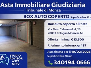 Box in Vendita a Cologno Monzese, 13'500&euro;, 18 m²