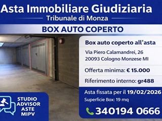 Box in Vendita a Cologno Monzese, 15'000&euro;, 19 m²