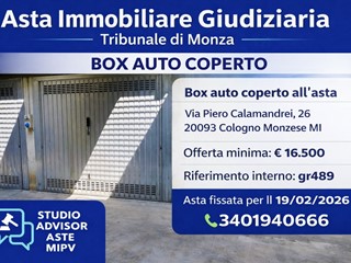 Box in Vendita a Cologno Monzese, 16'500&euro;, 21 m²