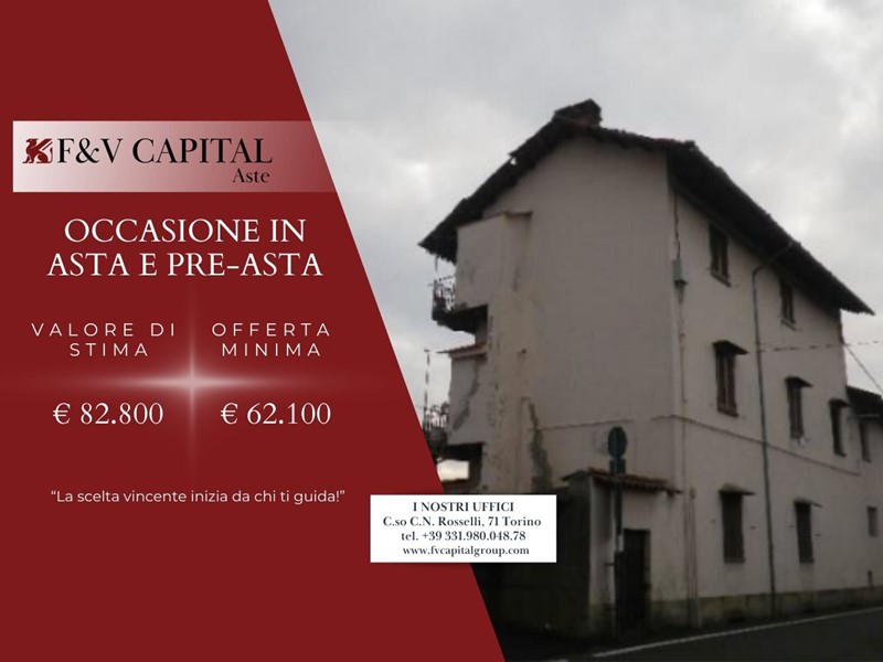 Trilocale in Vendita a Valperga, 62'100&euro;, 118 m²