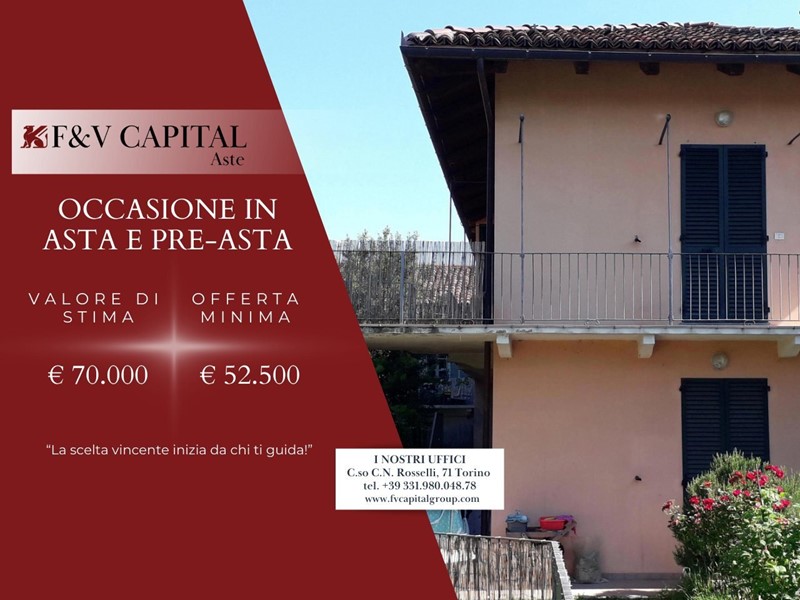 Bilocale in Vendita a Cumiana, 52'500&euro;, 59 m²