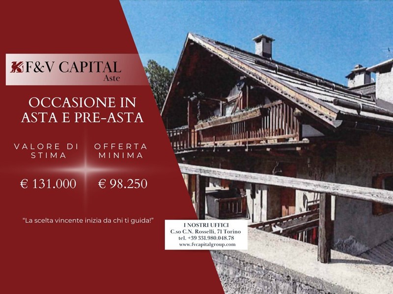 Bilocale in Vendita a Cesana Torinese, 98'250&euro;, 48 m²