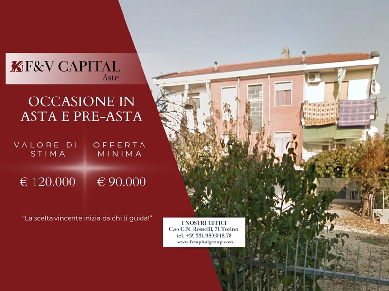 Trilocale in Vendita a Candiolo, 90'000&euro;, 113 m²