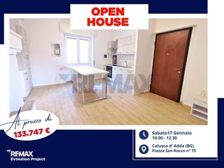 Trilocale in Vendita a Calusco d'Adda, 133'747&euro;, 104 m²